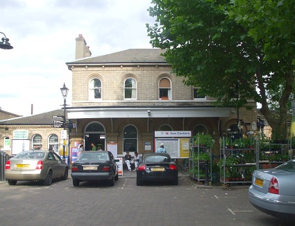Kew Gardens Train Station, London